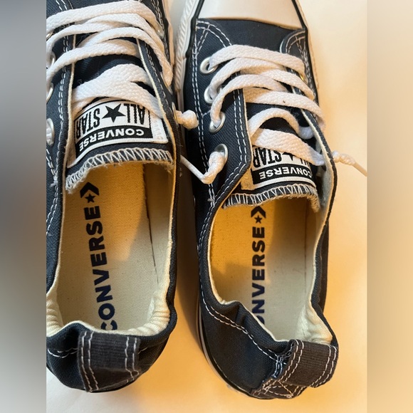 Navy Blue Converse All Star Low Rise Size 6.5 - Picture 4 of 8